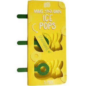 New Ice Pop Mold Pineapple Popsicle Maker Freeze Juice Ice Cream Yogurt Frozen